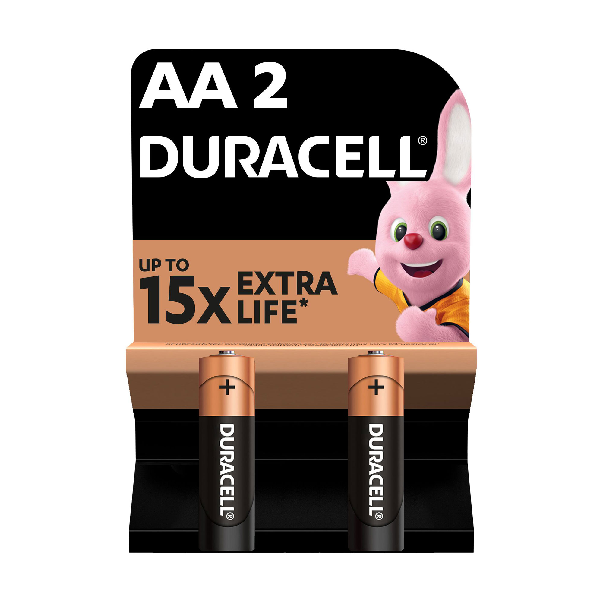 Батарейки Duracell Basic AA 1.5V LR6, 2 шт